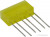 L-845/3YDT, Светодиодный модуль 5х16мм/желтый/ 588нм/5-10мкд/120°
