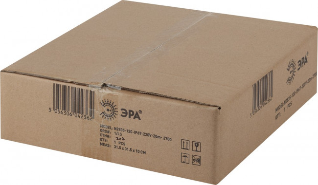 ЭРА Светодиодная неоновая лента N2835-120-IP67- 220V-20m-2700 Б0043074