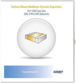 CER ENG KIT 31, Kemet Surface Mount Ceramic Capacitor Kit 1150 pieces