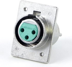 YEF02, XLR Connectors PLASTIC ESCUTCHEON