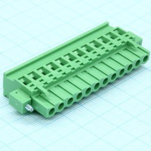 2EDGKAM-5.08- 12P-14-00A(H), Разъемный клеммный блок, 12 контактов. Серия 2EDGKAM-5.08 2EDGKAM-5.08- 12P-14-00A(H), Разъемный клеммный блок, 12 контактов. Серия 2EDGKAM-5.08