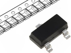 LM4041AILT-1.2, V-Ref Precision 1.225V 12mA 3-Pin SOT-23 T/R