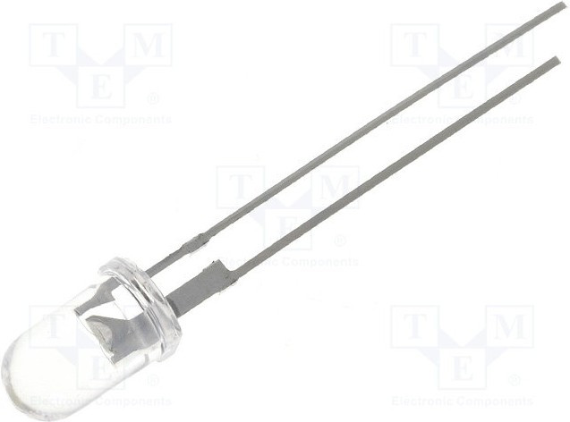 OSPW5111P, Светодиод 5мм, белый холодный, 30000-40000 (тип)-50000мкд, 15° OSPW5111P, Светодиод 5мм, белый холодный, 30000-40000 (тип)-50000мкд, 15°