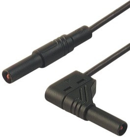 934182100, lead, 16A, 1000V ac/dc, Black, 1m Lead Length