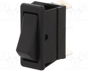 AE-C1520ATAAA, ROCKER; SP3T; Pos: 3; ON-OFF-ON; 16A/250VAC; black; none; Body: black