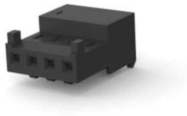 3-644083-4, Conn IDC Connector F 4 POS 2.54mm IDT RA Cable Mount Bag/Box