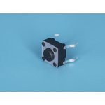 TC-0102 (TS-A1PS-130), Кнопка тактовая 6х6мм, h=4.3мм (SWT2) (0643HIM-130G)