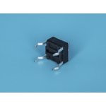 TC-0102 (TS-A1PS-130), Кнопка тактовая 6х6мм, h=4.3мм (SWT2) (0643HIM-130G)