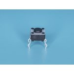 TC-0102 (TS-A1PS-130), Кнопка тактовая 6х6мм, h=4.3мм (SWT2) (0643HIM-130G)