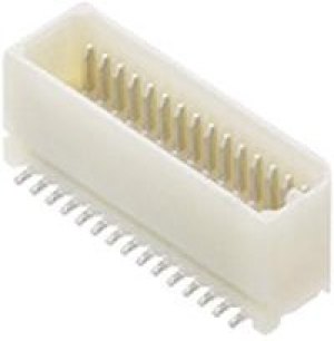 53364-1070, Mezzanine Connector, Header, 0.8 mm, 2 Rows, 10 Contacts, Surface Mount, Phosphor Bronze