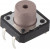 PTS125SM85-2, Микропереключатель TACT, SPST, Положения 2, 0,05A/12ВDC, THT PTS125SM85-2, Микропереключатель TACT, SPST, Положения 2, 0,05A/12ВDC, THT