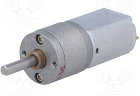 POLOLU-3706, Двигатель: DC, с редуктором, 6ВDC, 2,9А, Ось: D профиль, 93об./мин.