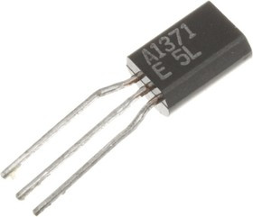 2SA1371, Транзистор PNP 300В 0.1А [TO-92MOD] (формованные выводы)