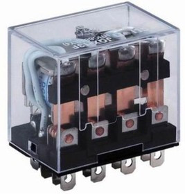 HHC68A-4Z-12D (Plug-in), Реле 4 переключ. 12VDC, 10A/240VAC 4PDT