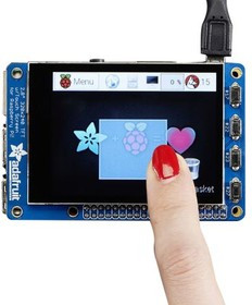 2423, Adafruit, PiTFT Plus 2.8in Capacitive Touch Screen Add On Board for Raspberry Pi 2423, Adafruit, PiTFT Plus 2.8in Capacitive Touch Screen Add On Board for Raspberry Pi