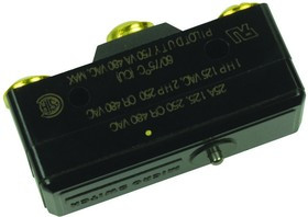 BE-2R-A4, MICROSWITCH, PIN PLUNGER, SPDT 25A 480V
