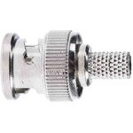 5-1634502-2, Вилка, BNC, "папа", прямой, 75Ом, обжим, на провод, позолота 5-1634502-2, Вилка, BNC, "папа", прямой, 75Ом, обжим, на провод, позолота