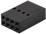 22-55-2061, Headers &amp; Wire Housings HSG 6P DUAL ROW NON-POLARIZED
