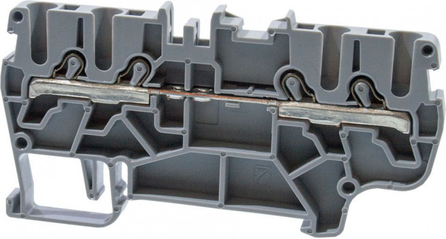 PYK2,5С (серый), 307389 Клеммник пруж. быстрозажимной (Push in), 4-х выводной, 2,5мм.кв. PYK2,5С (серый), 307389 Клеммник пруж. быстрозажимной (Push in), 4-х выводной, 2,5мм.кв.