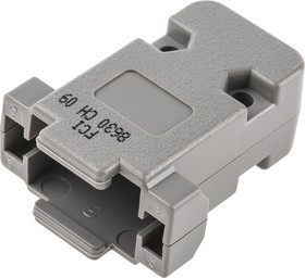 8630CH09M3LF, 8630CH Series Thermoplastic D Sub Backshell, 9 Way