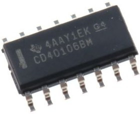 CD40106BM96, Inverters Hex Schmitt Trigger