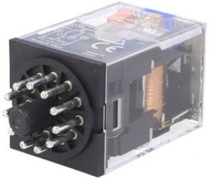 MKS3PIN-5-24DC, Реле электромагнитное, 3PDT, Uобмотки 24ВDC, 10A/250ВAC, 10А MKS3PIN-5-24DC, Реле электромагнитное, 3PDT, Uобмотки 24ВDC, 10A/250ВAC, 10А