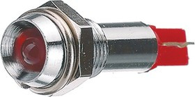 SMBD06404, LED Indicator, Blue, 6.2mm, 28V, Solder Tag, 1.3 x 0.3 mm