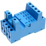 96.04SMA, Розетка с винтовыми клеммами (с зажимной клетью) для реле 56.34; применяются модули 86.00,