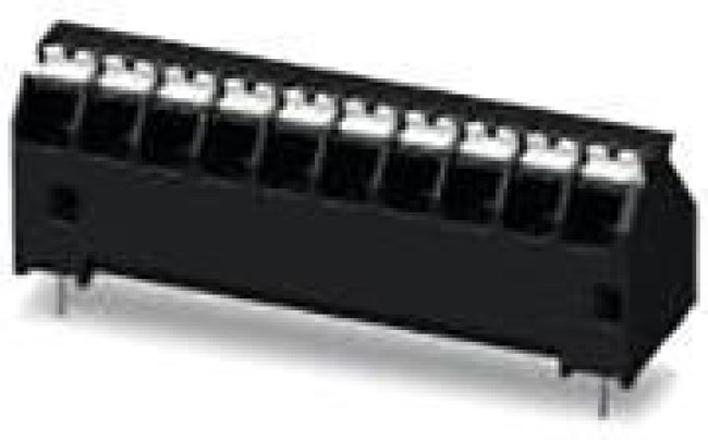 1071179, Fixed Terminal Blocks PCB Block 13.5A 3 Pos Black