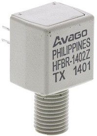 HFBR-1402Z, HFBR-1402Z, 5Mbit/s Fibre Optic Transmitter 865nm SMA Connector, 22.2 x 12.7 x 10.2mm HFBR-1402Z, HFBR-1402Z, 5Mbit/s Fibre Optic Transmitter 865nm SMA Connector, 22.2 x 12.7 x 10.2mm