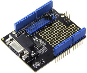 RS232 Shield, Arduino-совместимая плата расширения интерфейс RS-232 RS232 Shield, Arduino-совместимая плата расширения интерфейс RS-232