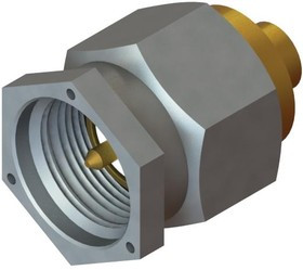 M39012/79-3007, RF MIL Spec Connectors SMA M Conn Lockwire Holes, for .085 Cbl