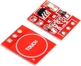 TTP223, модуль сенсорной кнопки емкостной TTP223, модуль сенсорной кнопки емкостной