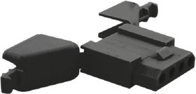 SMS4RDH1, SMS Female Connector Housing, 4 Way, 1 Row