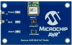 ATAVRBLE-IOT, ATtiny1617 Microcontroller Development Board 16MHz CPU 2KB RAM 256B EEPROM Android