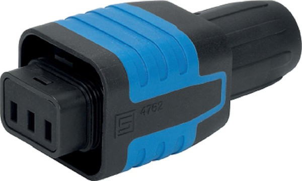 4312.0003, AC Power Entry Modules CORD CONN 10A BLACK/BLUE