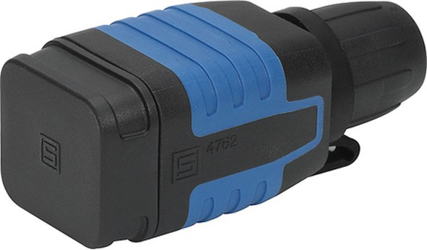 4312.0003, AC Power Entry Modules CORD CONN 10A BLACK/BLUE