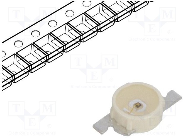 LY P47K-J1L2-26, LED; SMD; yellow; 15?48mlm; 4.5?18mcd; O2.1mm; 120°; 1.7?2.2V; 2mA