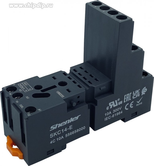 Колодка SKC14-E, 4С (10A), винтовой зажим