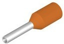 0409500000, Наконечник, 0,5мм2, L1=12мм, оранжевый
