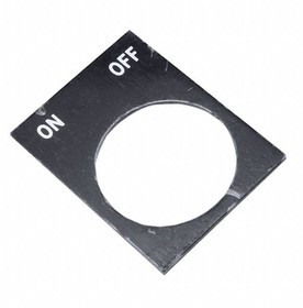 2LP46, Switch Hardware Legend Plate, 22 mm,