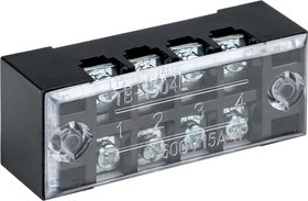 Терминал клеммный TB-1504 до 1.5мм2 15A 4 клеммные пары