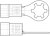 19075-0004, Terminals STAR RING INSUL ON T TAPE (SRA-229-08XT)