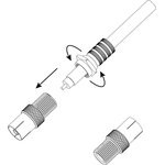 Переходник ЭРА Simple RS-A02 гнездо F-гнездо TV Б0048291 Переходник ЭРА Simple RS-A02 гнездо F-гнездо TV Б0048291