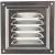 Решетка вентиляционная стальная оцинкованная 125х125 1212МЦ 86-856