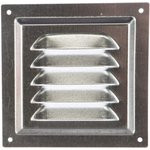 Решетка вентиляционная стальная оцинкованная 125х125 1212МЦ 86-856