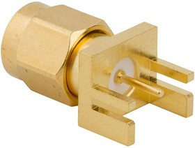 132412, RF Connectors / Coaxial Connectors SMA END LAUNCH PLUG .042 PCB