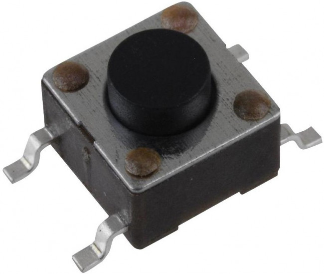PTS645SH43SMTR 92 LFS, IP40 Top Tactile Switch, SPST 50 mA 1.05mm Surface Mount PTS645SH43SMTR 92 LFS, IP40 Top Tactile Switch, SPST 50 mA 1.05mm Surface Mount