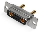 MHCDS7W2S2, D-Sub Connector, Straight, Socket, 7W2, Signal Contacts - 5, Special Contacts - 2 MHCDS7W2S2, D-Sub Connector, Straight, Socket, 7W2, Signal Contacts - 5, Special Contacts - 2