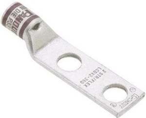LCDX6-10A-L, Terminals Copp Comp. Lug 2H #6 AWG Flex # LCDX6-10A-L, Terminals Copp Comp. Lug 2H #6 AWG Flex #